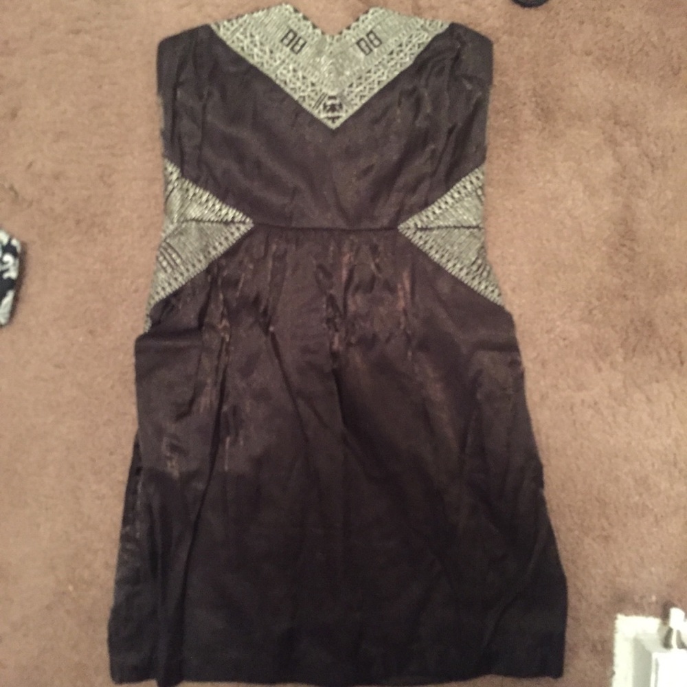 Strapless dress